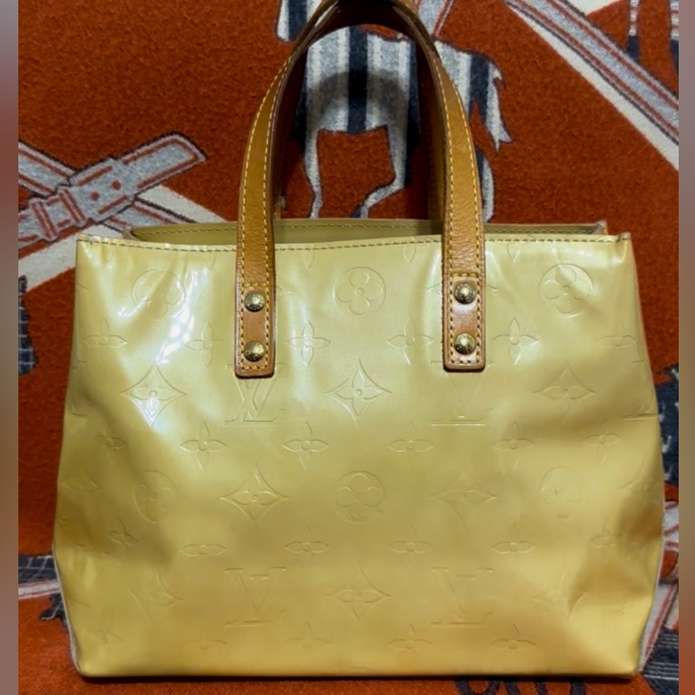 LOUIS VUITTON ❤️🌟 VERNIS YELLOW HANDBAG ⭐️